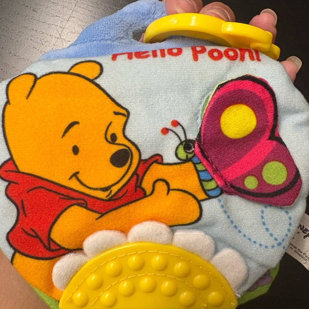 Disney Winnie the Pooh Honey Pot Soft Baby Book - Picture 4 of 4